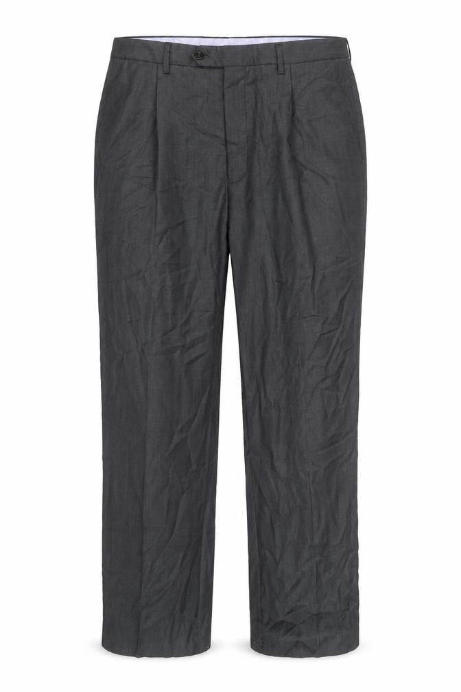 Marks and Spencer Grey Wool Dress Pants Women’s Size 15 Pleated