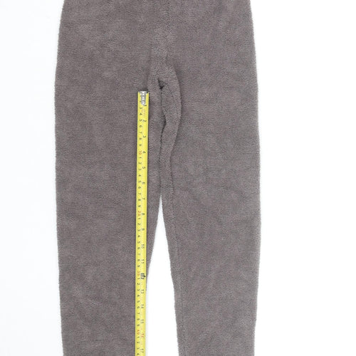 Marks and Spencer Women's Grey XS Fleece Jogger Activewear Trousers
