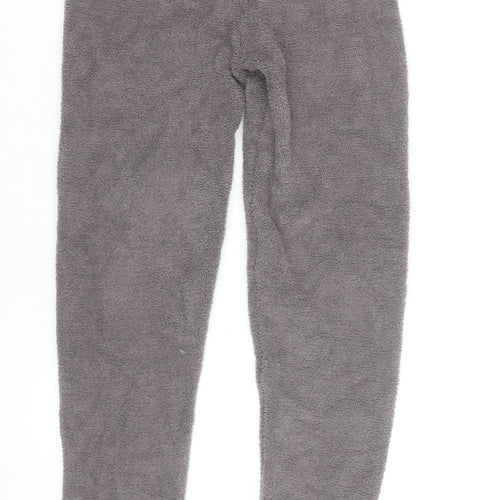 Marks and Spencer Women's Grey XS Fleece Jogger Activewear Trousers