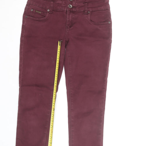 Toxik3 Women's Red High Rise Skinny Jeans Size 12