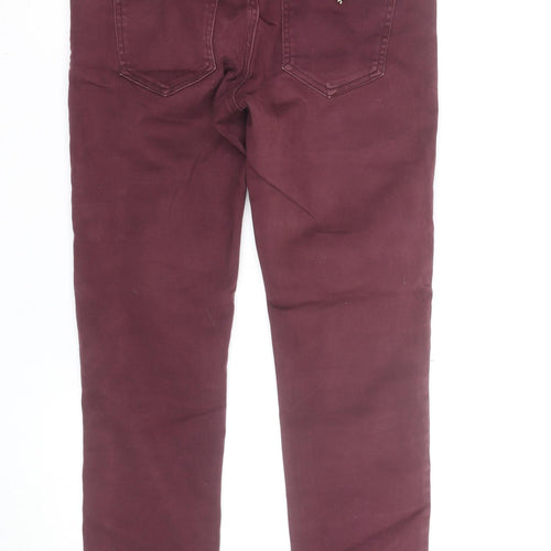 Toxik3 Women's Red High Rise Skinny Jeans Size 12
