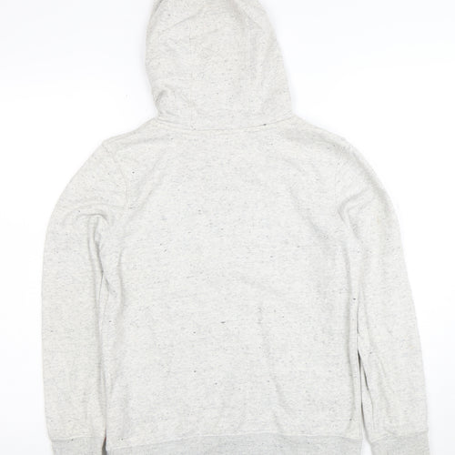 Levi's Boys Grey Logo Pullover Hoodie Size 14 Years Cotton Blend