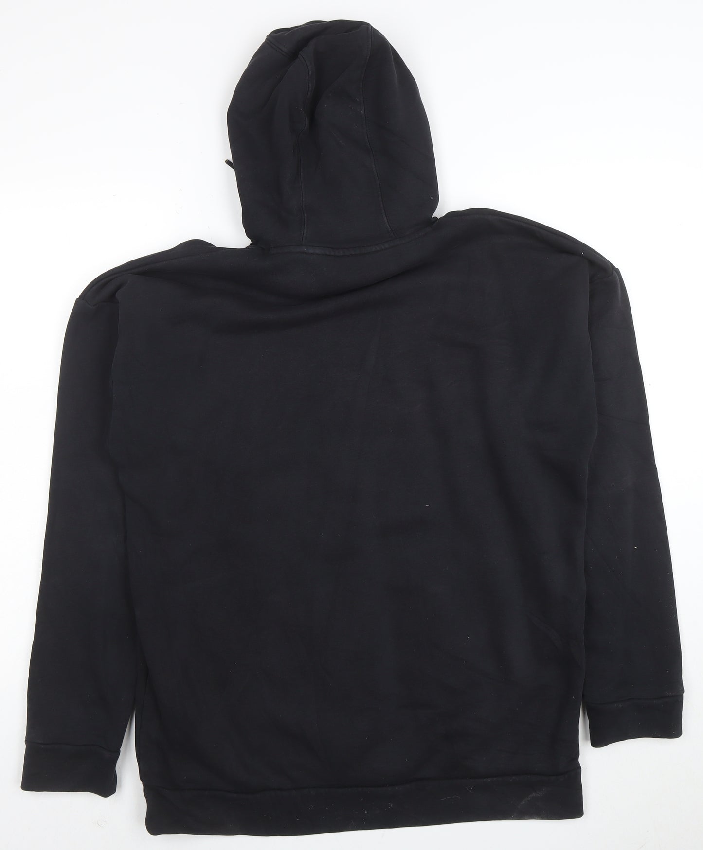 FILA Men's Black Pullover Hoodie XS Regular Fit Logo Sportswear