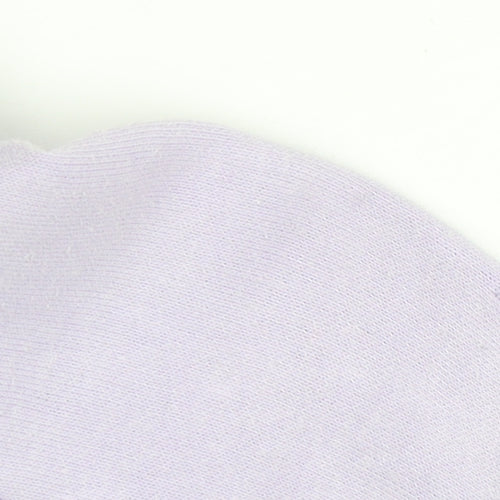 Adidas Women Lilac 1/4 Zip Pullover Sweatshirt Size 18 Cotton Blend