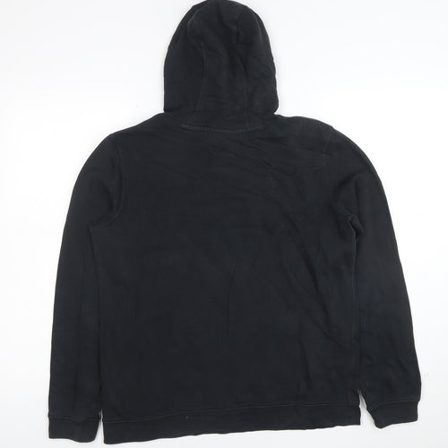 Nike Boys Black XL Pullover Hoodie with Logo Print 13-15 Years