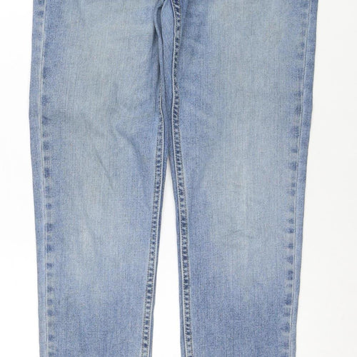 Hollister Men's Blue Light Wash Straight Leg Denim Jeans W30 L32
