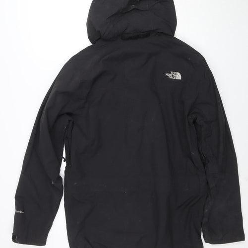 The North Face Men's Black S Waterproof Hooded Parka Jacket