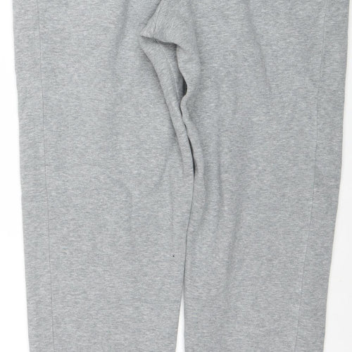 Puma Men's Grey Small Sweatpants Joggers Regular Fit