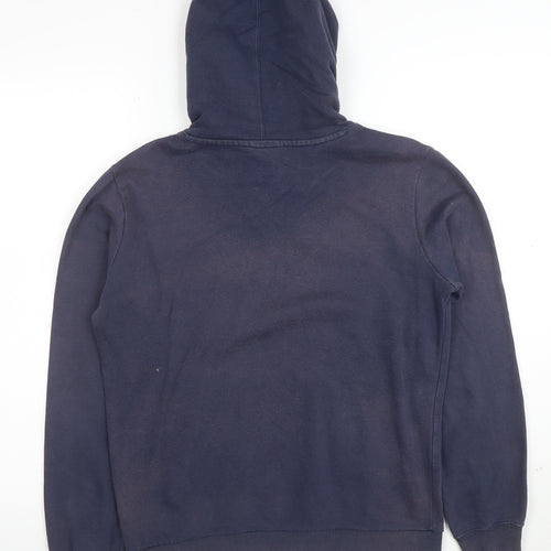 Champion Boys Navy Blue Pullover Hoodie X-Large 13-14 Years Cotton Blend