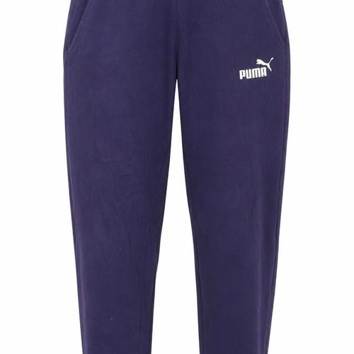 Puma Women's Purple Jogger Trousers M Regular Fit Fleece