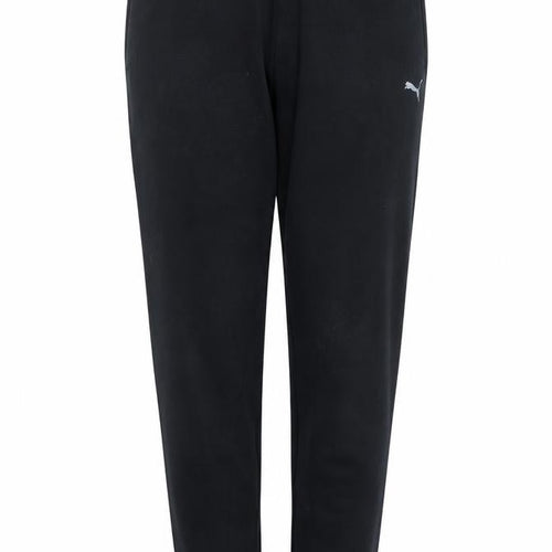 Puma Womens Black Jogger Trousers Size M Regular Fit