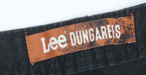 Lee Dungarees Men's Black Cargo Shorts Size 38 Regular Fit