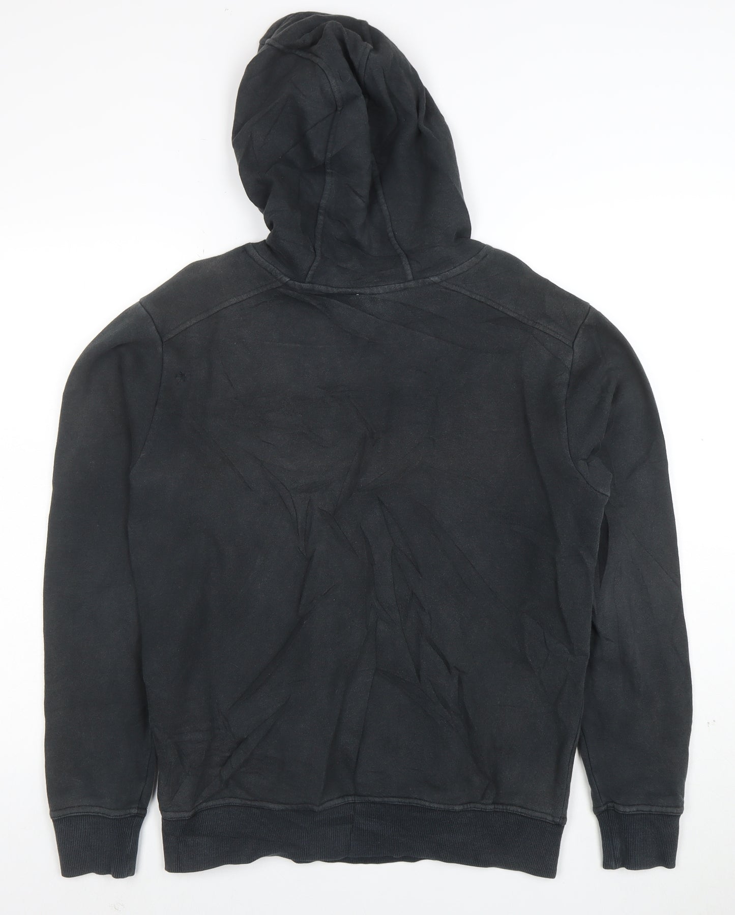 Ellesse Womens Black Pullover Hoodie Medium Cotton Blend Logo