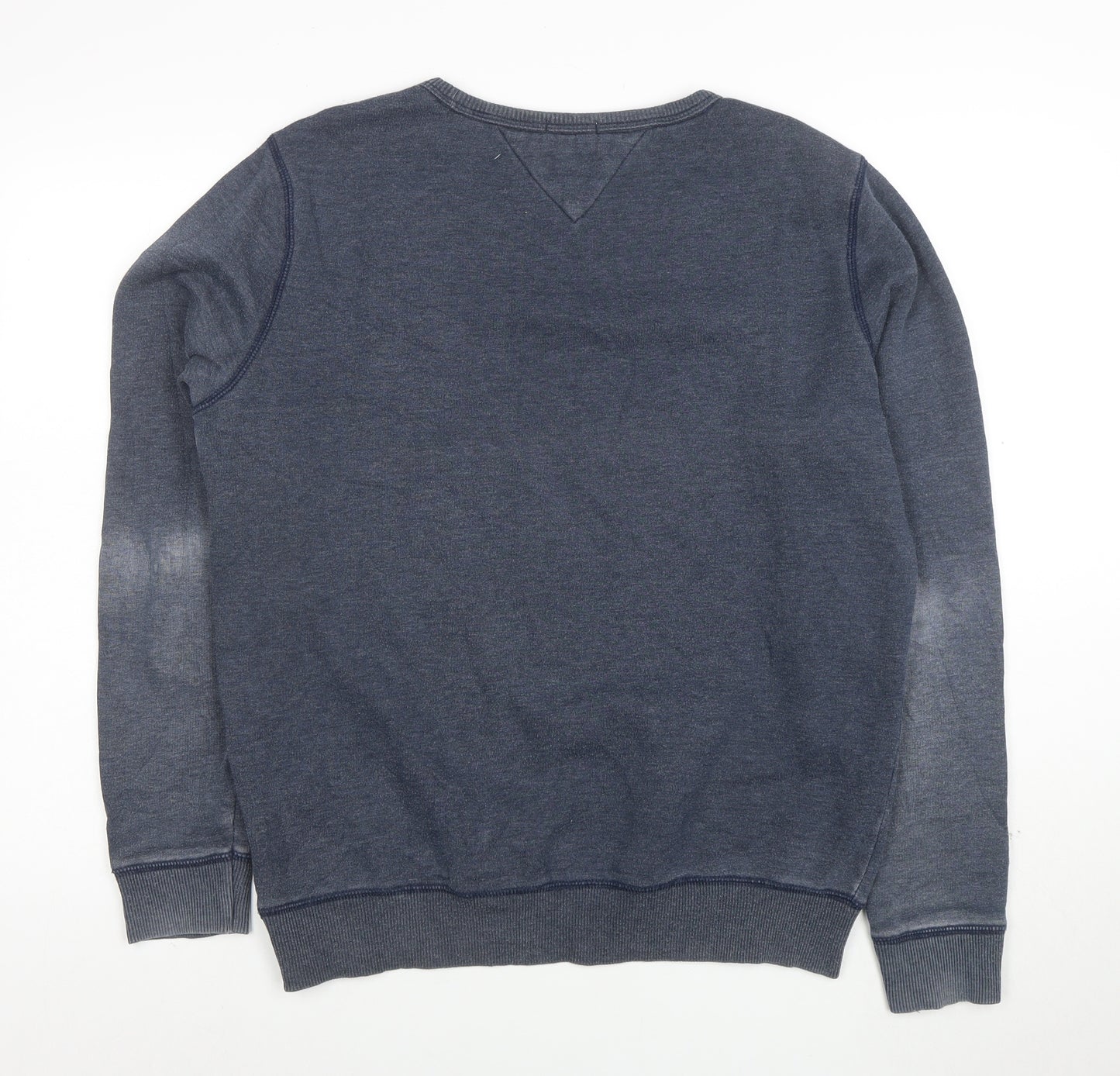 Tommy Hilfiger Denim Men's Blue Crew Neck Sweatshirt L