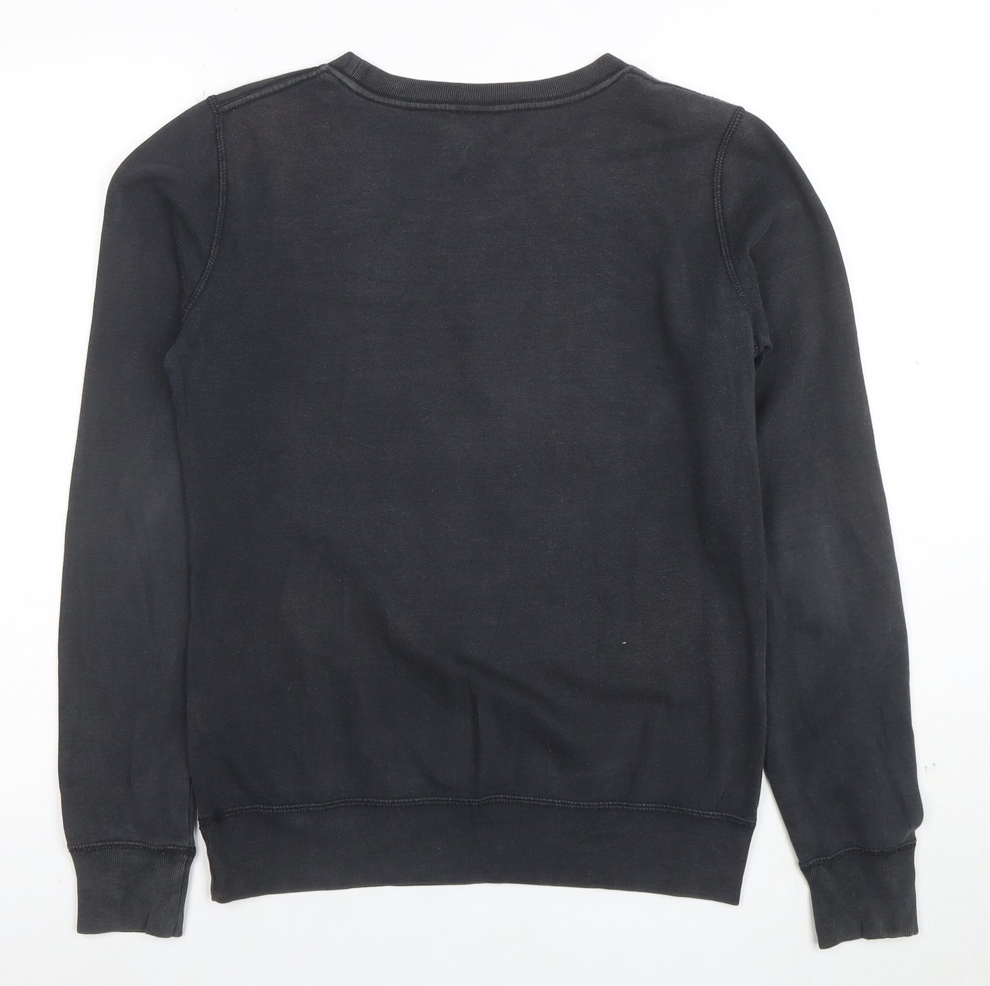 Nike Womens Black 'Just Do It' Pullover Sweatshirt Size S