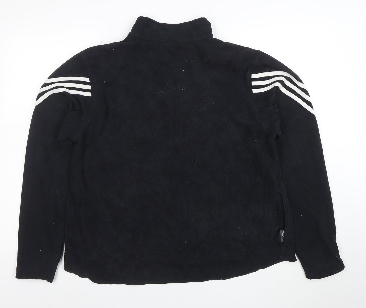 adidas Womens Black XL Full Zip Sports Jacket