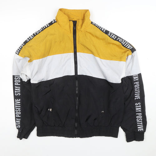 New Look Women's Multicoloured Windbreaker Jacket Size L