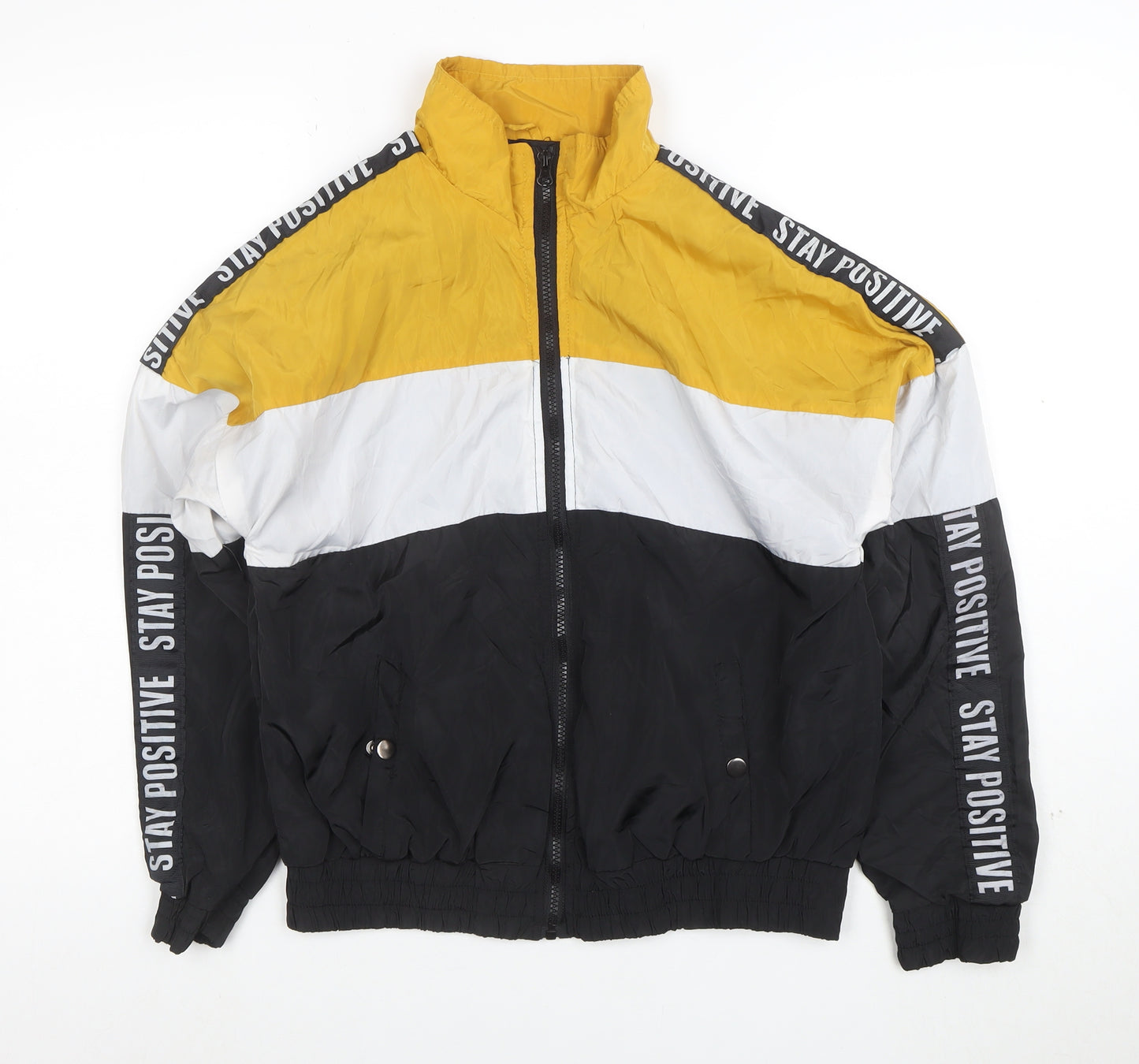 New Look Women's Multicoloured Windbreaker Jacket Size L
