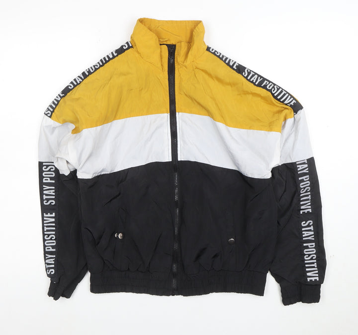 New Look Women's Multicoloured Windbreaker Jacket Size L