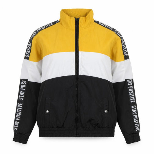 Front view of New Look Women's Multicoloured Windbreaker Jacket, size L