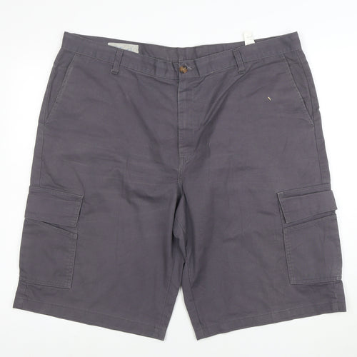 Dickies Men's Grey Cargo Work Shorts Size L Regular Fit