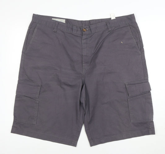 Dickies Men's Grey Cargo Work Shorts Size L Regular Fit