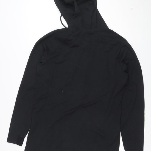 Gymshark Men's Black Full Zip Slim Fit Hoodie Size S