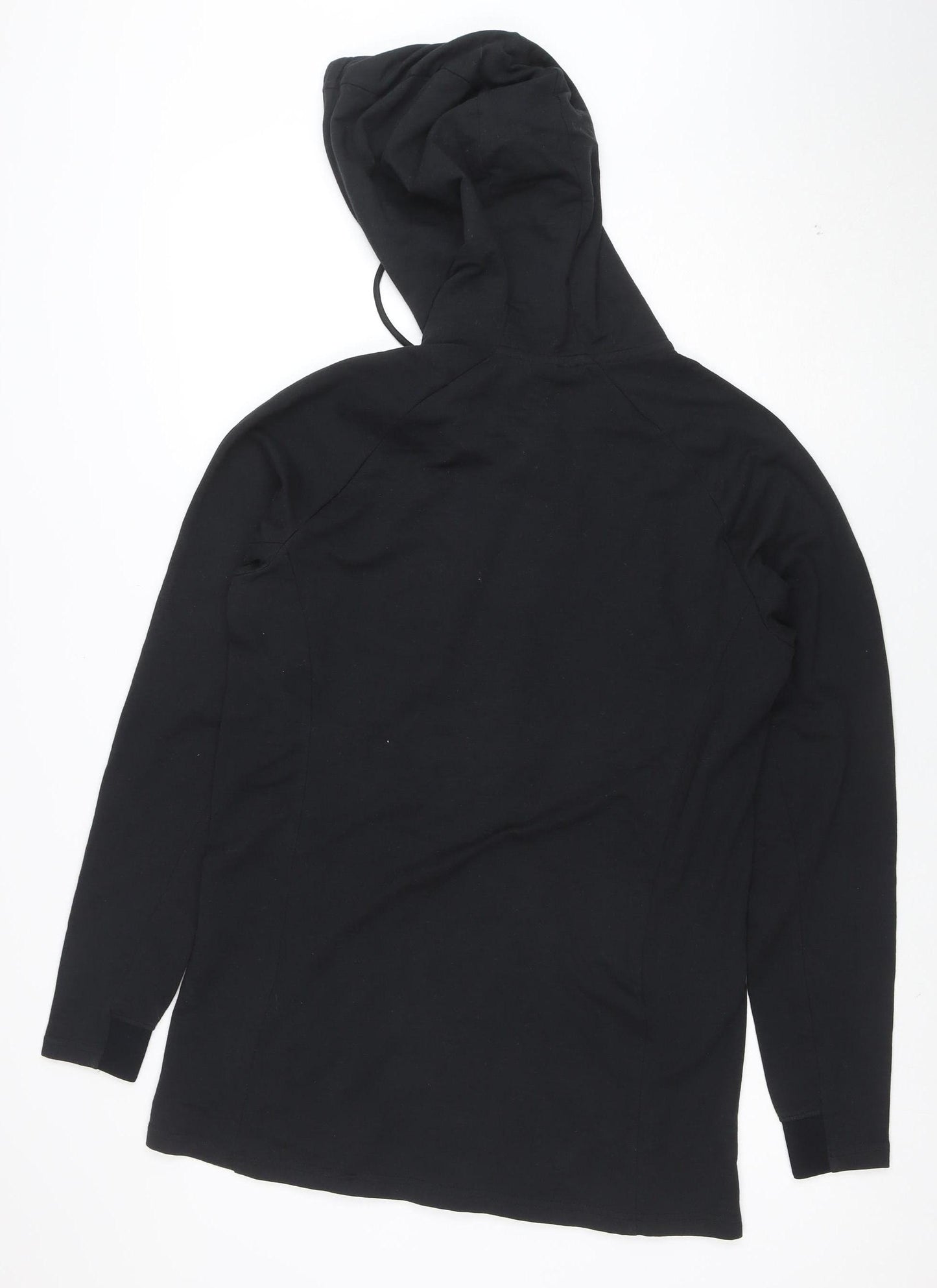 Gymshark Men's Black Full Zip Slim Fit Hoodie Size S