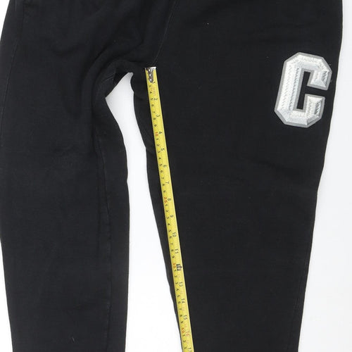 Champion Reverse Weave Mens Black Large Sweatpants Fleece Joggers
