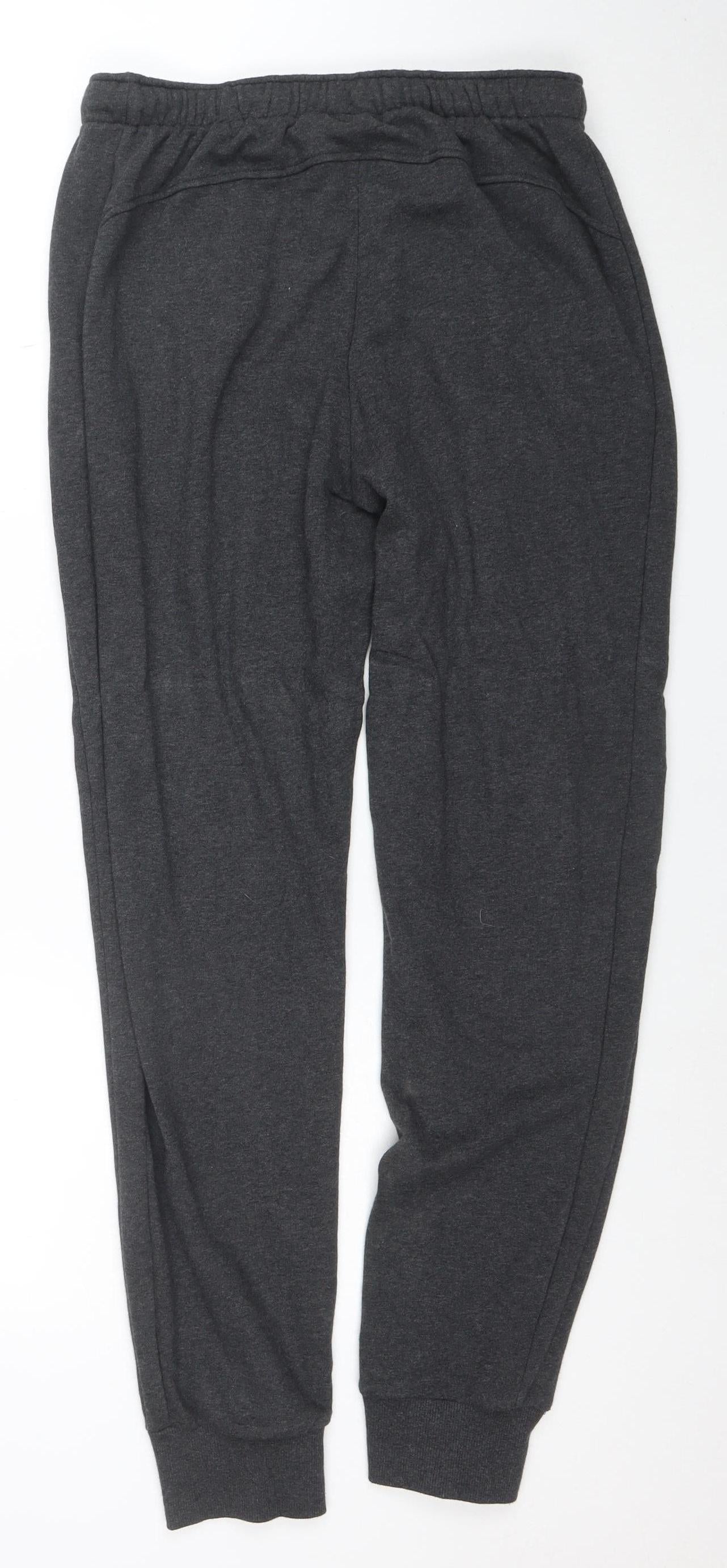 Puma Men Grey Jogger Sweatpants M Regular Fit Activewear