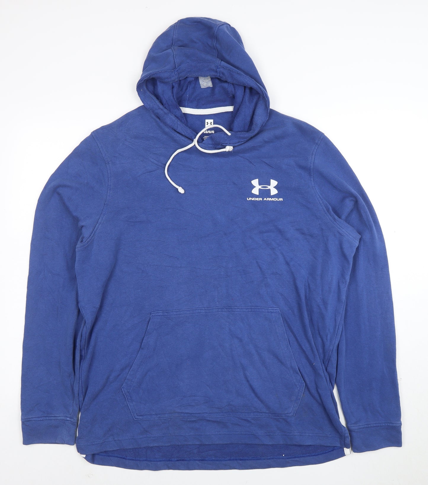 Under Armour Men's Blue Pullover Hoodie Size L Regular Fit