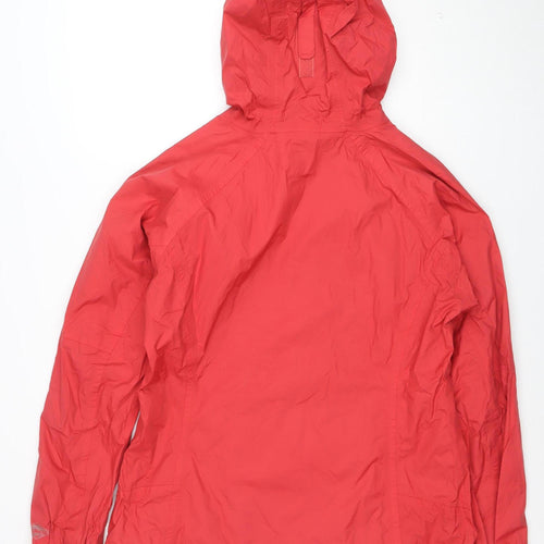 Columbia Womens Red L Waterproof Hooded Rain Jacket L