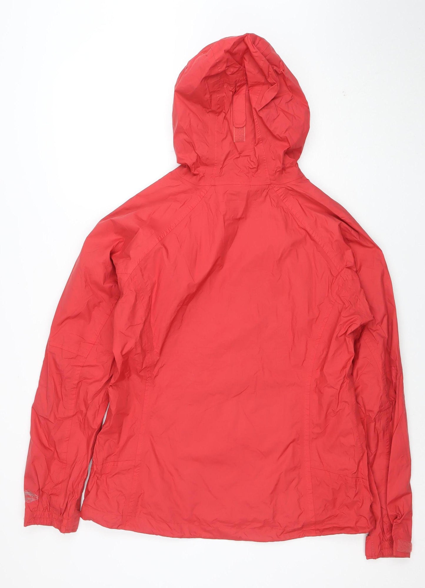 Columbia Womens Red L Waterproof Hooded Rain Jacket L