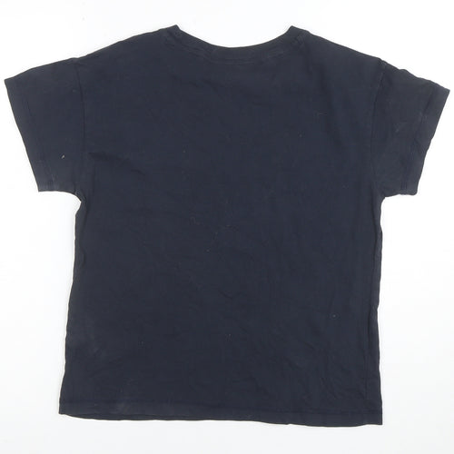 Champion Womens Black Medium Basic Cotton T-Shirt