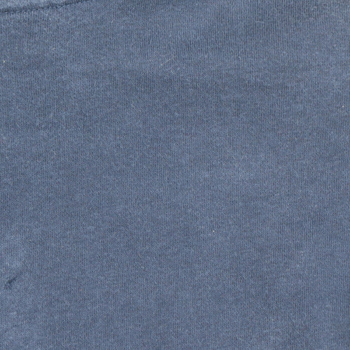 Nike Boys Navy Blue Full Zip Hoodie XL 13-15 Years Cotton Blend