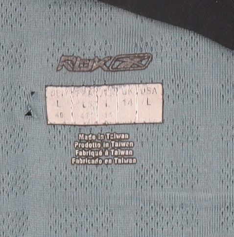 Reebok Womens Black Softshell Jacket Size 14 Lightweight Zip