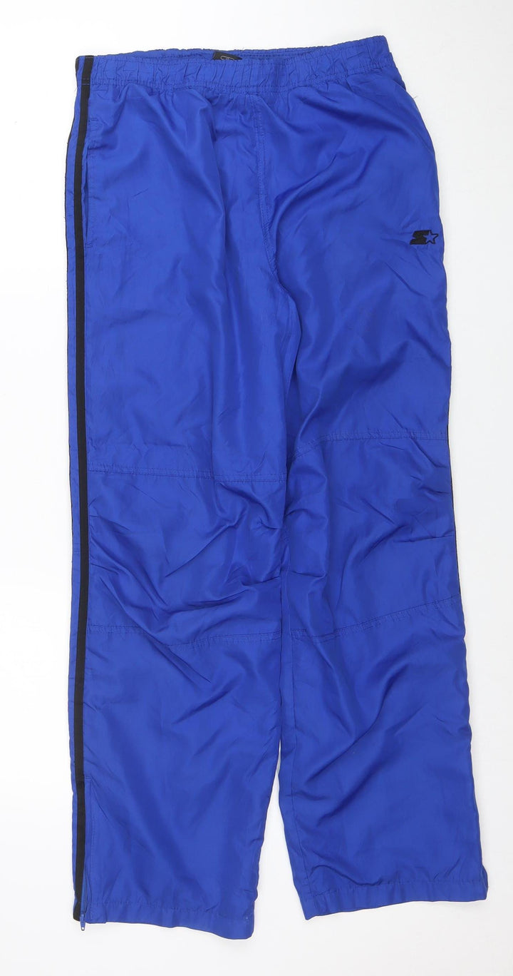 M-Star Boys Blue XL (14-16 Years) Track Pants Polyester Lined Sportswear