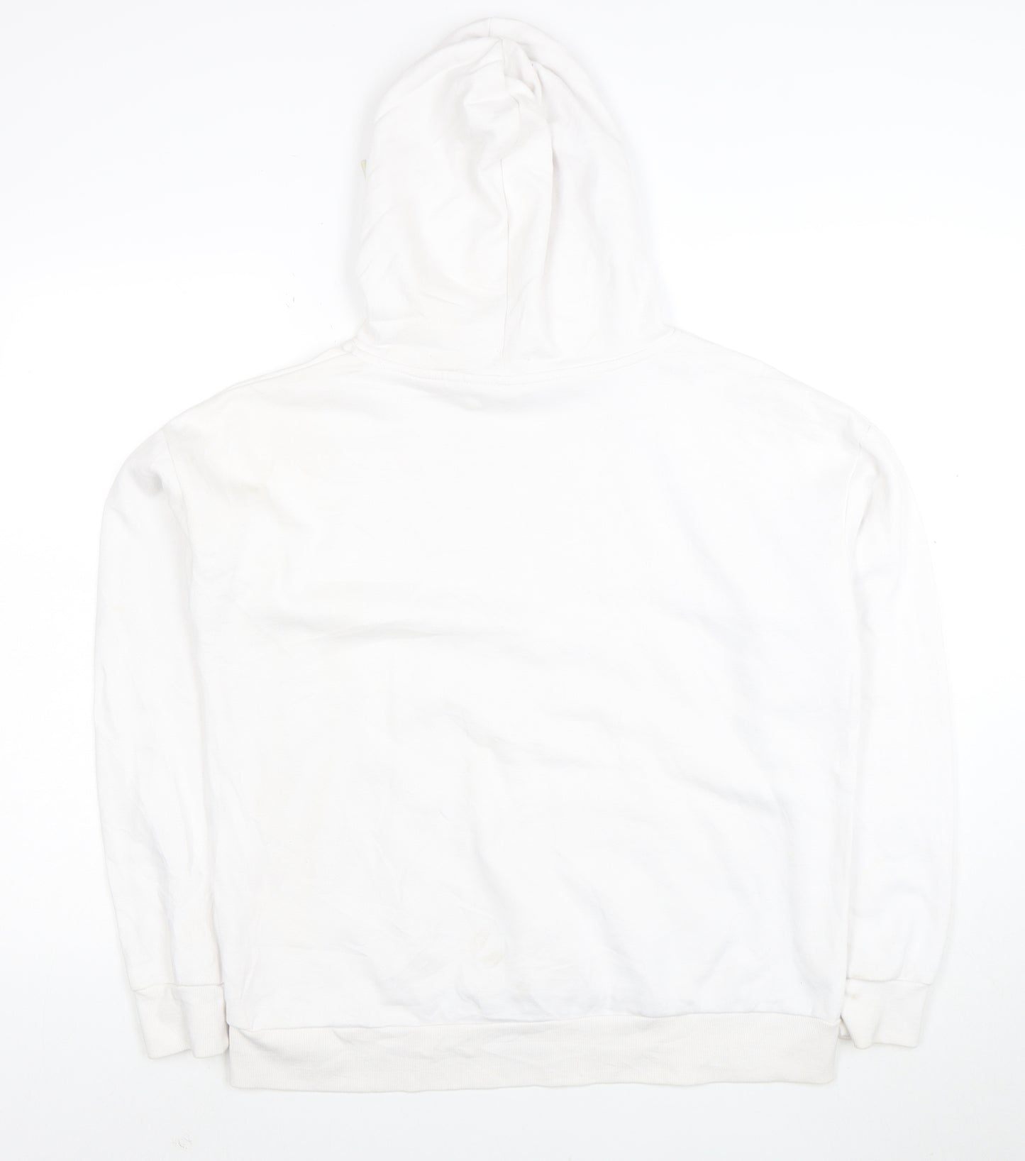 Disney Women White Mickey Mouse Pullover Hoodie Size S