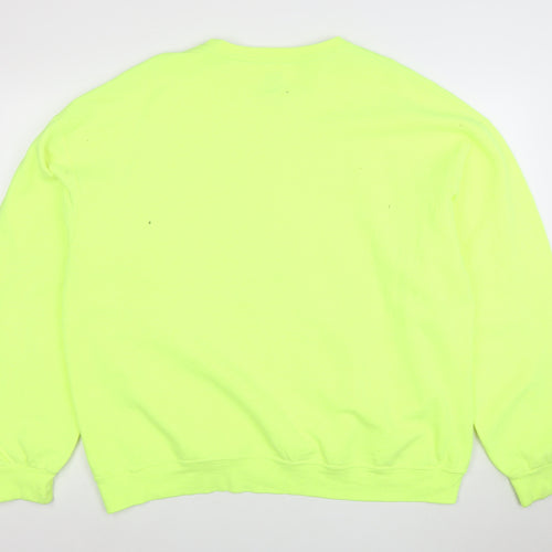 Fruit of the Loom Men's Yellow 2XL Classic Pullover Sweatshirt