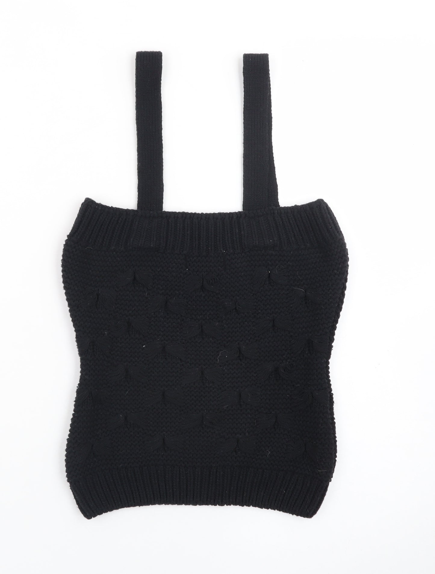 Savida Women’s Black Knit Camisole Tank Top Size 10