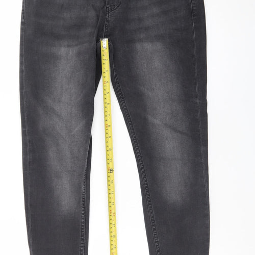 Legend London Women Black Skinny Denim Jeans Size 32 Slim Fit