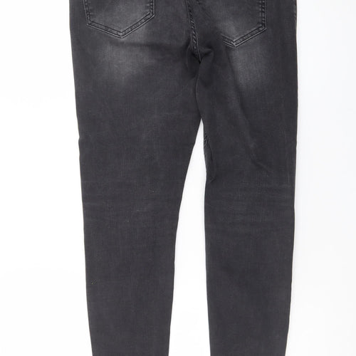 Legend London Women Black Skinny Denim Jeans Size 32 Slim Fit