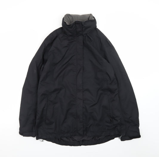 Peter Storm Women's Black Waterproof Rain Jacket Size 14