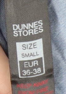 Dunnes Stores Women's Blue Lyocell Long Sleeve Tunic Blouse Size S