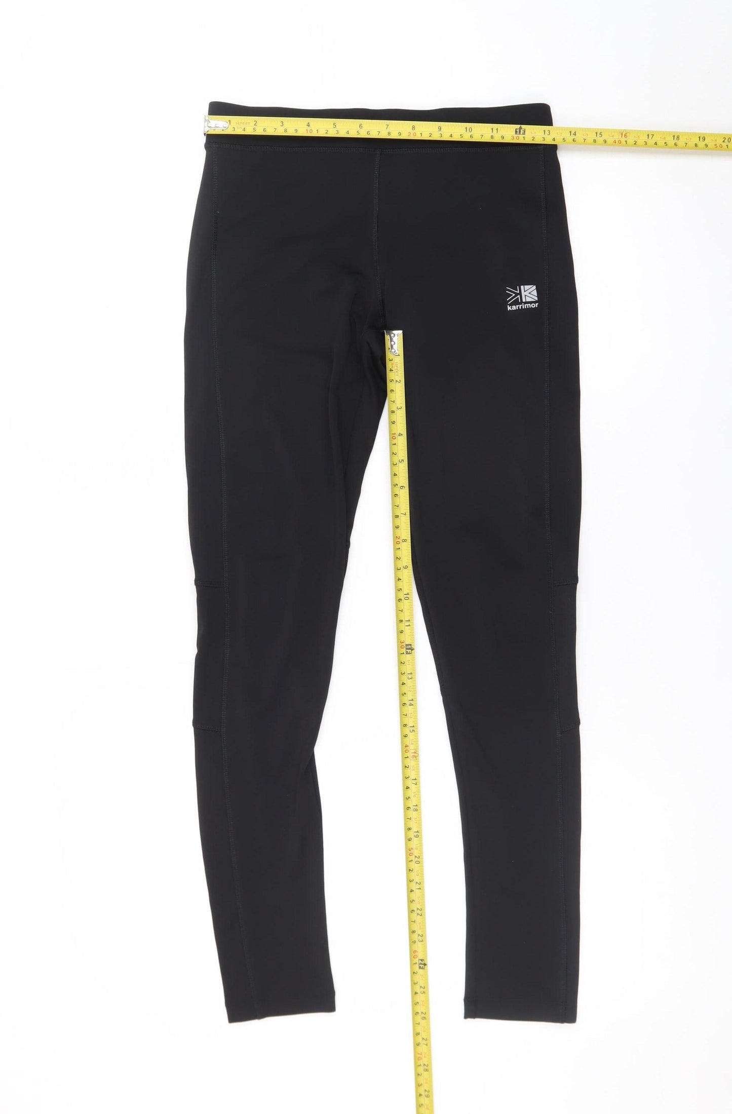 Karrimor Women's Black Running Leggings Size 10 Ankle Length