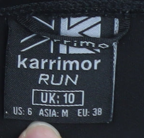 Karrimor Women's Black Running Leggings Size 10 Ankle Length