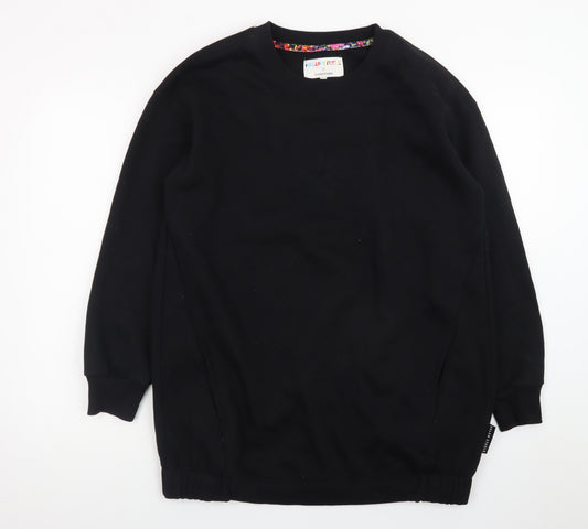 Helen Steele x Dunnes Stores Womens Black XS Pullover Sweatshirt