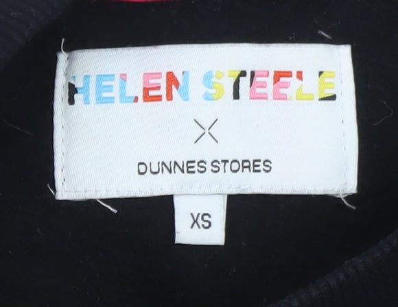 Helen Steele x Dunnes Stores Womens Black XS Pullover Sweatshirt
