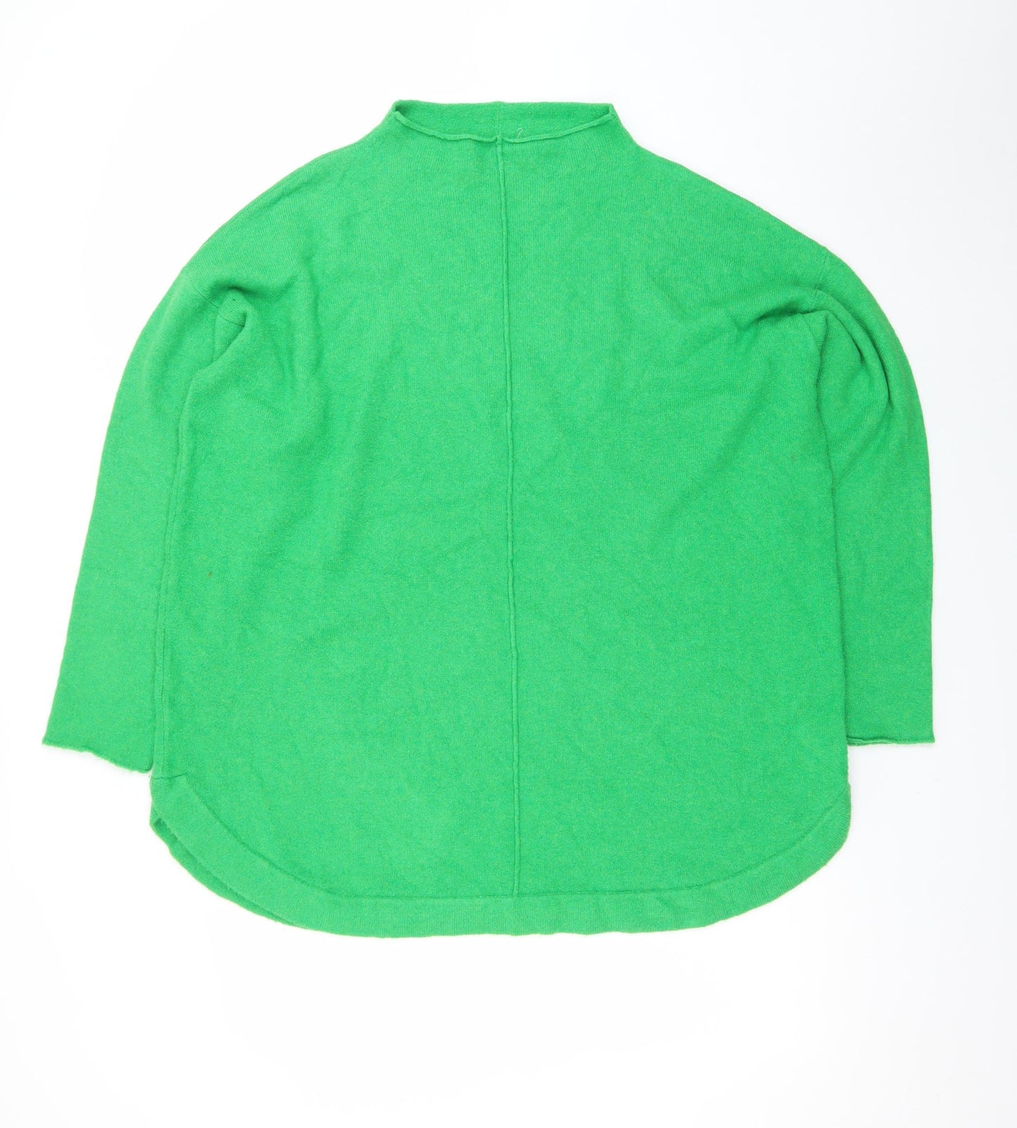 Monsoon Women's Green Mock Neck Pullover Knit Jumper XL