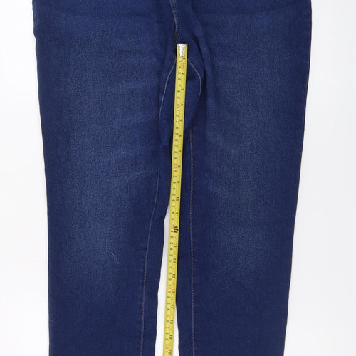 Primark Women’s Blue Skinny Jeans Size 18 Stretch Denim